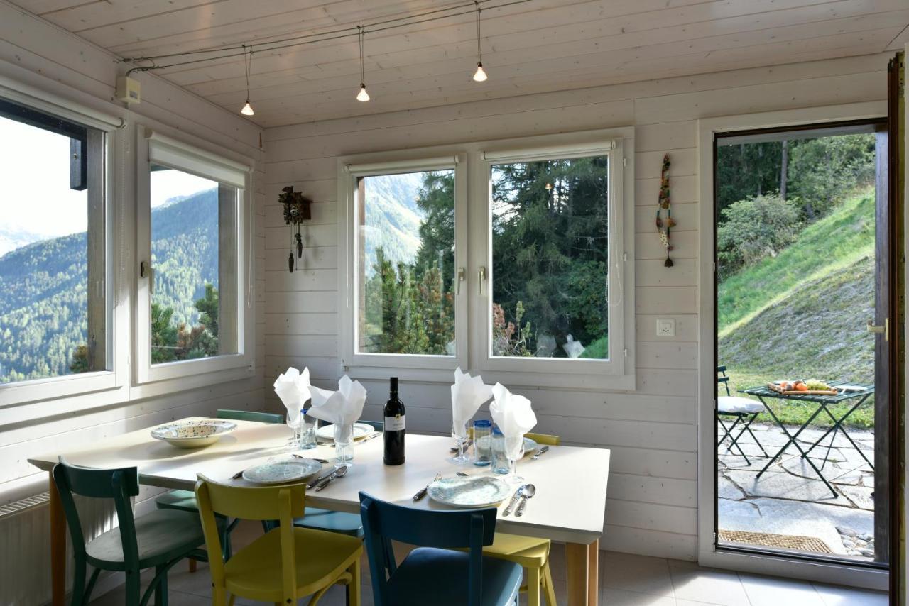 Chalet Mousseron Villa Grimentz Exterior photo