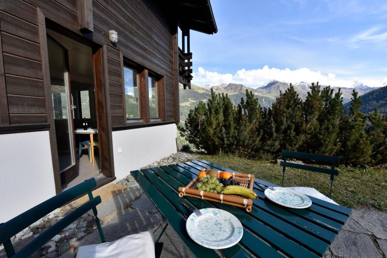 Chalet Mousseron Villa Grimentz Exterior photo